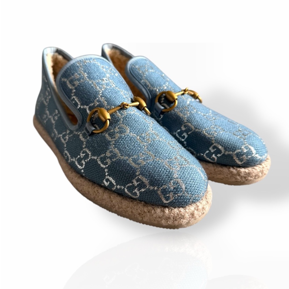 Preowned Gucci Denim Espadrilles